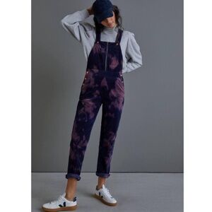 Pilcro Slim Corduroy Overalls Sz 33